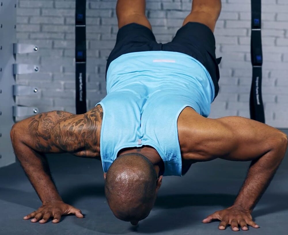 6. Inverted pushups