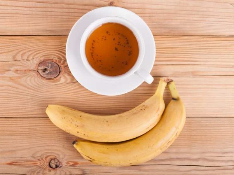 Banana peel tea for weight loss